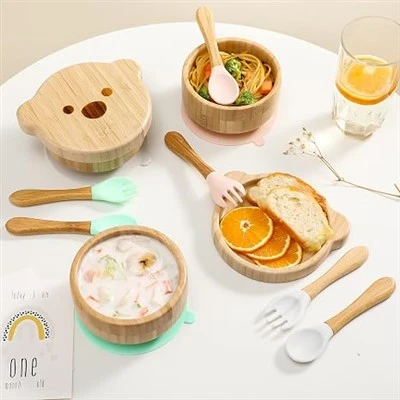 Bamboo Baby Bowls With Sekwahelo